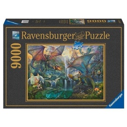 Ravensburger Verlag GmbH Puzzle RAV16721 - Zauberhafter Drachenwald, Puzzle 9000 Teile..., 9000 Puzzleteile bunt