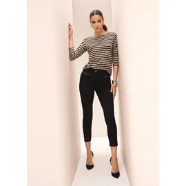 Madeleine Hose Slim Fit Schwarz 34