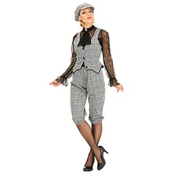 Anzug "Roaring 20 ́s" für Damen, grau