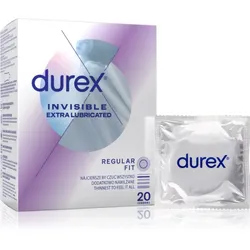 Durex Invisible Extra Lubricated Kondome 20 St.