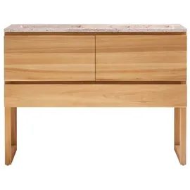 Tikamoon Waschtisch-Unterschrank 120 x 0 x 0 cm Rosa
