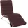 W.Schillig Relaxliege daily dreams Leder/Polyester 65 x 91 x 170 cm Braun mit Kissen