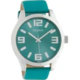 Oozoo Classic Color Line XL Türkis Leder 47 mm C10676