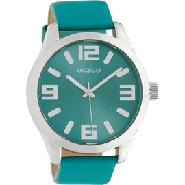 Oozoo Classic Color Line XL Türkis Leder 47 mm C10676