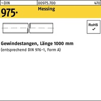 REIDL DIN 975 Gewindestange VG M8x1000 Messing blank