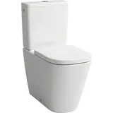 Laufen Meda Stand-WC-Kombination mit WC-Sitz Weiß LCC