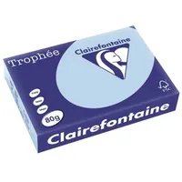 Clairefontaine Kopierpapier Trophee 1798C eisblau pastell A4 80g 3329680179804