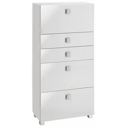 Schildmeyer Midischrank »Quadra« Schildmeyer weiß Glanz/weiß Glanz