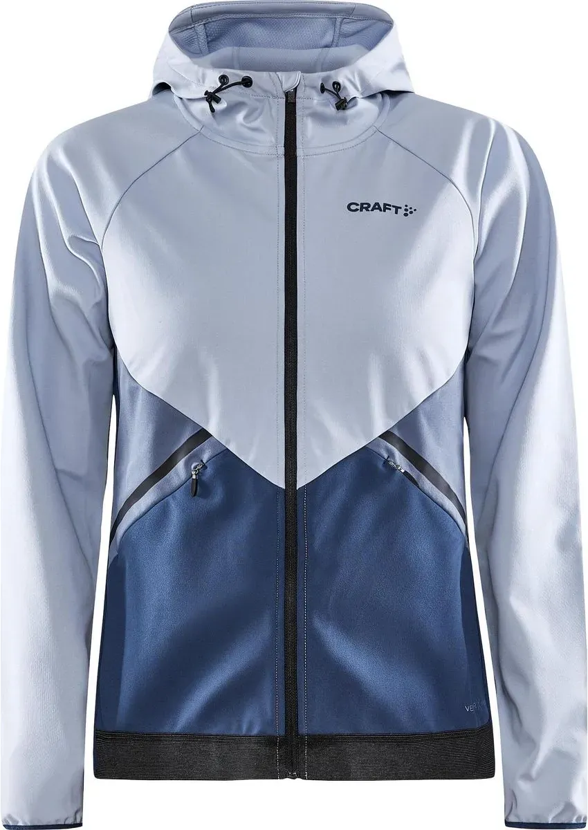 Craft Core Glide Hood Jacket Women sulfur-tide (909698) L