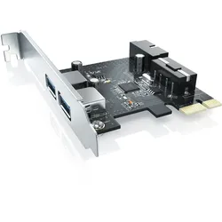 CSL USB-Adapter, 2 Port USB 3.2 Gen1 PCI Express Controllerkarte, 2 Schnittstellen