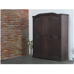 3 türiger Kiefer Kleiderschrank New Mexiko Mexico Schlafzimmer-Schrank kolonial