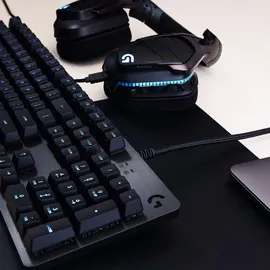 Logitech G513 RGB Gaming Tastatur GX-Brown US carbon 920-009330