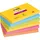 Post-it Super Sticky Notes Carnival Haftnotizen extrastark 6556SR farbsortiert, 6 Blöcke