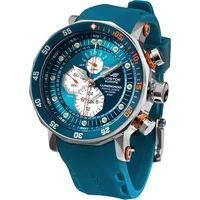 Vostok Europe Herrenuhr YM86-620A636 blau