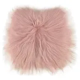 generisch Lammfell Sitzauflage Stuhlkissen Rosa aus echtem langwolligen Island Lammfell 37 x 37 cm schaffell Auflage von KUHFELLE online