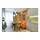 GLOBO Blacky I 3-flg. 46 cm grau Glas