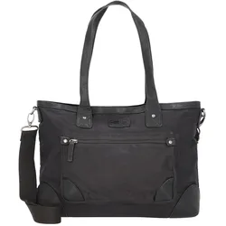 Pride and Soul Schultertasche 40 cm Handtaschen   Schwarz Damen 