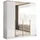 lookway Drehtürenschrank AURORA 200 x 213 x 57 cm Hochglanz Weiß