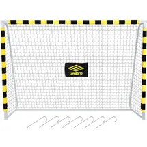 Umbro Fußballtor Schwarz/Gelb 300 x 200 x 90 cm