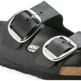 Birkenstock Arizona Big Buckle Nubukleder geölt schmal black 37