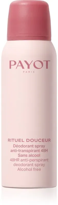 Payot Rituel Douceur 48HR Anti-Perspirant Deodorant Spray Alcohol Free Antitranspirant Deospray ohne Alkohol 125 ml