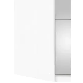 Priess Eckkleiderschrank Malaga 0 x 193 x 0 cm Weiß