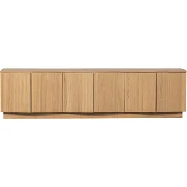 Woood Zuma Lowboard 200 cm Braun Holz