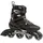 Rollerblade Zetrablade Herren Inline Skates, geeigneter Inline für Anfänger, Schwarz/Silber, Gr. 40.5