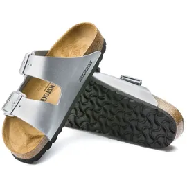 Birkenstock Arizona Birko-Flor silber 40