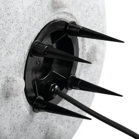KANLUX Außenleuchte Kunststoff Ø315 mm 1xE27 grau