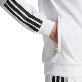 adidas Club Tennis 3-Streifen Knitted Trainingsjacke Herren Jacke, weiß - white