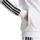 adidas Club Tennis 3-Streifen Knitted Trainingsjacke Herren Jacke, weiß - white