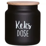 Ritzenhoff & Breker Keksdose schwarz 12 x 13 cm 1,1 l