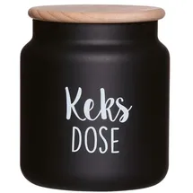 Ritzenhoff & Breker Keksdose schwarz 12 x 13 cm 1,1 l