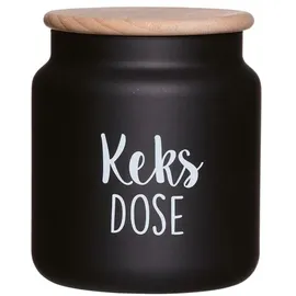Ritzenhoff & Breker Keksdose schwarz 12 x 13 cm 1,1 l