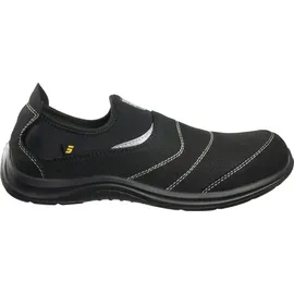 Safety Jogger Sicherheitsschuh YUKON S1P, Schlupfschuh, schwarz, sehr leicht, extrem bequem, Gr. 48 - Schwarz