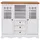 OTTO home Highboard 132 cm Gelb / Weiß