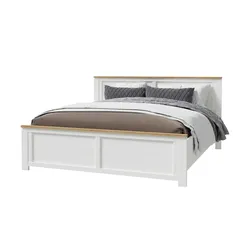 Doppelbett  Toneo , weiß , Maße (cm): B: 198 H: 103