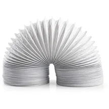 Nedis Abluftschlauch PVC 100 mm 6,00 m Weiß
