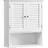 VASAGLE Badezimmerschrank 20 x 60 x 70 cm Weiß