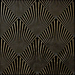 Leonique Acrylglasbild »Abstrakte Formen«, Abstrakt-Kunst-Gemälde-Modern-Formen, (1 St.), von Hand eingearbeitete Blattgold Applikationen Leonique Farbe Bild(er): goldfarben/schwarz
