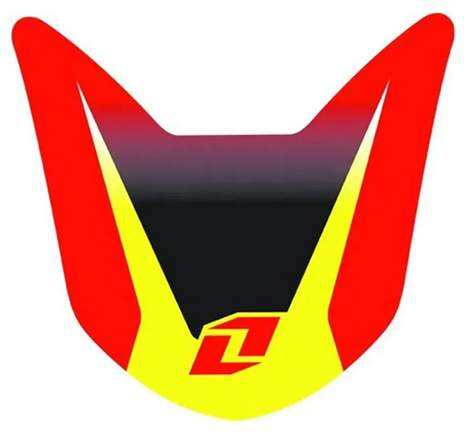 One Industries Honda Cr/crf 04-09 Front Fender Grafik-kit - Red / Black / Yellow - One Size