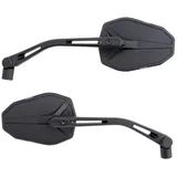 Highsider Lenkerspiegel Victory Slim schwarz seidenmatt