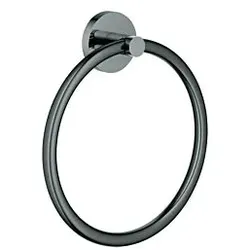 Grohe Essentials Handtuchring 40365A01 hard graphite, verdeckte Befestigung