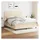 vidaXL Boxspringbett 160 x 200 cm Creme