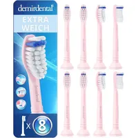 Demirdental 8er demirdental Extra Soft passend für Philips Sonicare