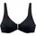 LASCANA Bikini-Top Damen Schwarz 42 Cup F