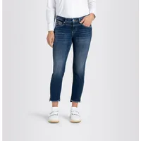 MAC Jeans Rich Slim Chic aus mittelblauen Tencel Stretch-D36