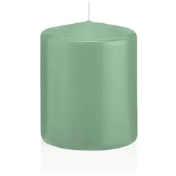 Wiedemann Kerzen Stumpenkerzen Reseda 100 x Ø 78 mm, 8 Stück