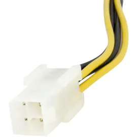 Startech StarTech.com 15cm 4pin auf 8pin EPS-Netzadapter mit LP4 - Bu/St - Stromadapter Buchse/ Stecker